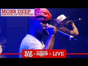 MOBB DEEP - SURVIVAL OF THE FITTEST - LIVE at the Out4Fame Festival 2014 - RAP4AID