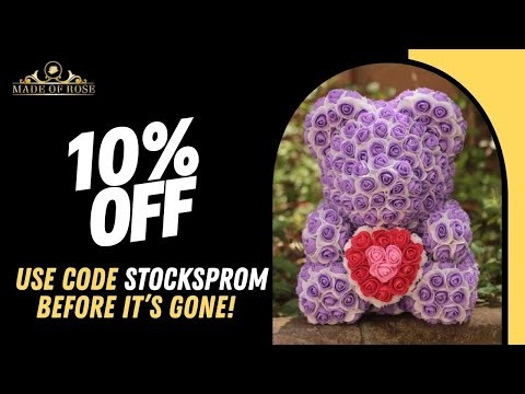 💖 Madeof Rose Discount Code 2025 | Save 10% OFF Rose Bear Gifts with STOCKSPROM 🌹✨