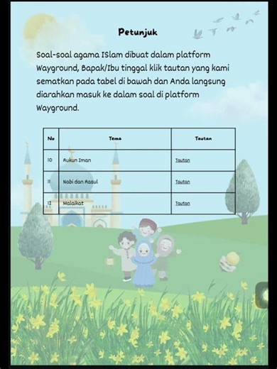 Video Soal Pesantren Ramadan