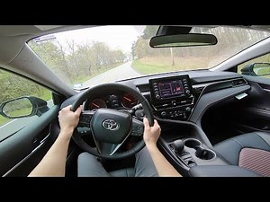 (2020-2022) Toyota Camry TRD POV ASMR | Walkaround, First Look and Test Drive