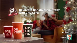 2.2K views · 59 reactions | When you’re sending someone the season’s greetings, why not add a bit of personal touch, with the limited edition cups from City Café? Available from Nov. 30, 2022 to Jan. 10, 2023 only. ASC Reference Code: P155P1128227S | 7-Eleven Philippines | Facebook