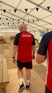 🎪 The management team popped round for a look at our brand new Falkirk Fanzone, ahead of its debut tomorrow! Buy Fanzone tickets here for just £1 👉 http://bit.ly/4kSZrEt | Falkirk Football Club
