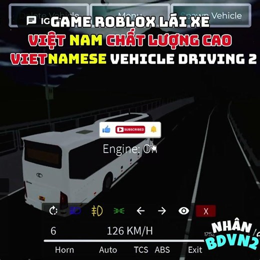 High-Quality Bus Driving Roblox Game Experience | Vietnamese Vehicle Driving 2
