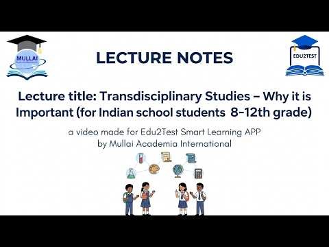 Transdisciplinary Studies and the Future of India