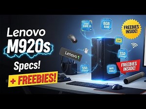 Introducing Lenovo M920s: Specs Breakdown & Freebies Inside! #refurbishedcomputers #desktop