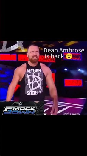 Dean Ambrose return #deanambrose #romanreigns #wwe