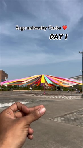 atif.flex on Instagram: "Sage university garba DAY 1 #sageuniversitybhopal"