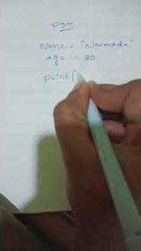 Learn Python Step by Step | First Program 🐍