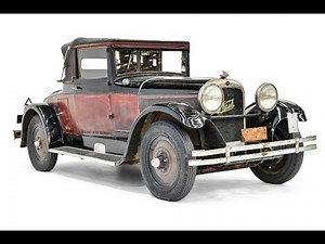 Nash Roadster Special Six Tourer 1927