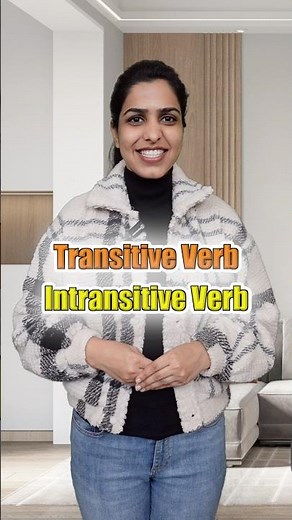 What are Transitive Verbs & Intransitive Verbs | Difference Between Transitive Intransitive #shorts