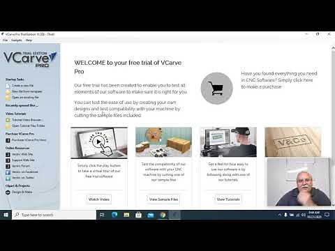 VCarve Pro Trial Version Basics