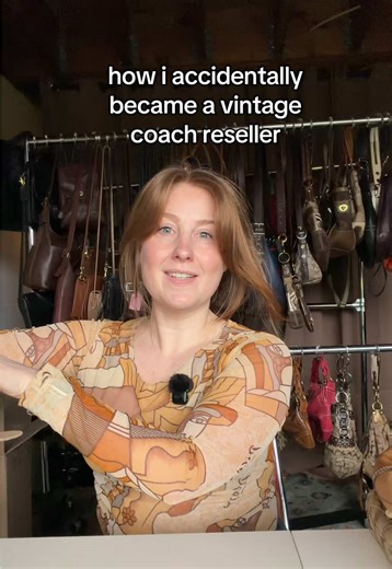 Storytime about how I accidentally became a vintage coach reseller who now sells hundreds of vintage coach bags every month at @the tacoma flea 😅 #vintagecoach #resellercommunity #thrifting #reseller #coachnyc