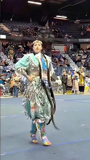 Jingle Dress Dancer🪶✨ #indigenous #powwow #jingle #dance #culture #nativeamerican #festival #shorts