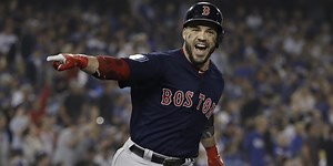 Q&A with World Series MVP Steve Pearce