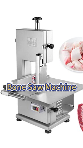 Heavy Duty Commercial Band Saw Meat Cutter Machine Multi-Functional 430 Stainless Steel Bone Cutting Machine