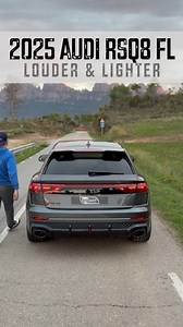 385K views · 5.9K reactions | Launching the new RSQ8 facelift. I’m really impressed by the work the real Audi engineers put in it. | 1. It sounds SO much better than the pre-fl | 2. Brand new and lighter exhaust | 3. Less insulation | 4. Throttle response is SO much better| 5. The downshifts give little purples, and so does the revving sometimes | 6. This car has soul | #audi #rsq8 #cars | Auditography - Unique Audi photography | Facebook