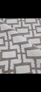 Hand Tufted NZ Wool Rug – Modern Geometric Loop Pile Area Rug – Ivory Beige Lattice Carpet - Etsy