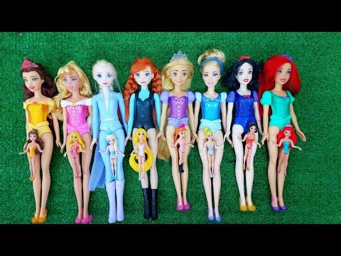 Elsa Doll Makeover Transformation ~ DIY Miniature Ideas for Elsa ~ Wig, Dress Faceup, and More!