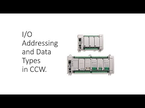 I/O Addressing and Data Types in CCW