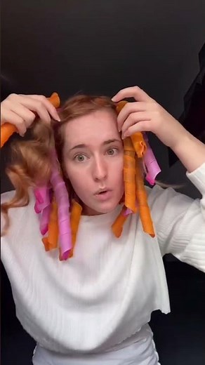 Locken ohne Hitze… 💕 | Lindasmiile #shorts