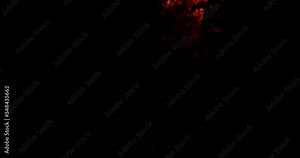 Real fire explosion, bomb explosion in 4k resolution, for creative used in visual effects. Stock Video