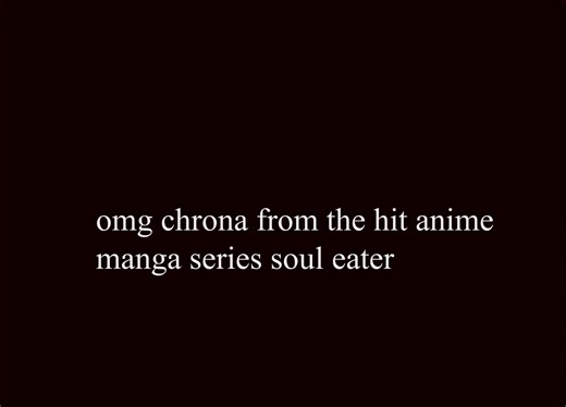 Chara Animation Meme Featuring Chrona from Soul Eater