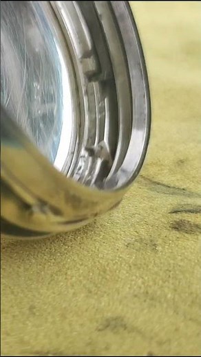 Polishing a Vintage Waltham Pocket Watch Case Silver #pocketwatch #horology