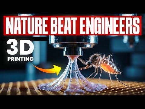 Why Scientists Are 3D Printing With Mosquitoes?