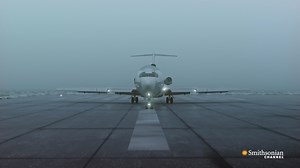 Two Planes Collide on a Foggy Detroit Runway