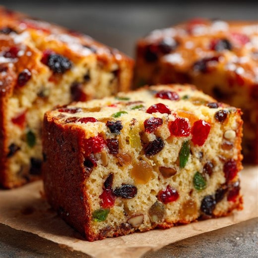 Classic Candied Fruitcake Recipe Southern Christmas Dessert Download - Etsy