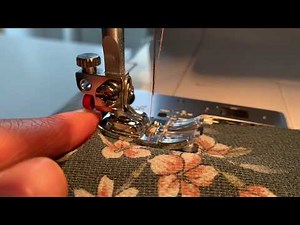 Staystitching the Neckline of a V Neck Shirt