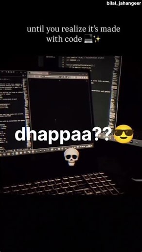 Looks so real… but it’s pure code magic 💻✨#new #code #coder #diwali #trendingnow #song #india