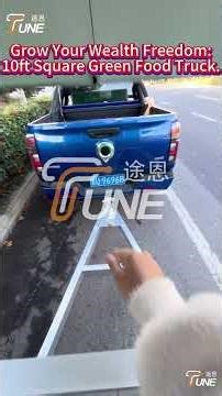 Grow Your Wealth Freedom: 10ft Square Green Food Truck.