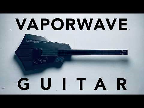 Casio's futuristic VAPORWAVE guitar from 1987 (Casio DG-20 & MG-510)