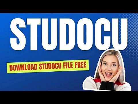 Download Studocu file free - Sharevipall