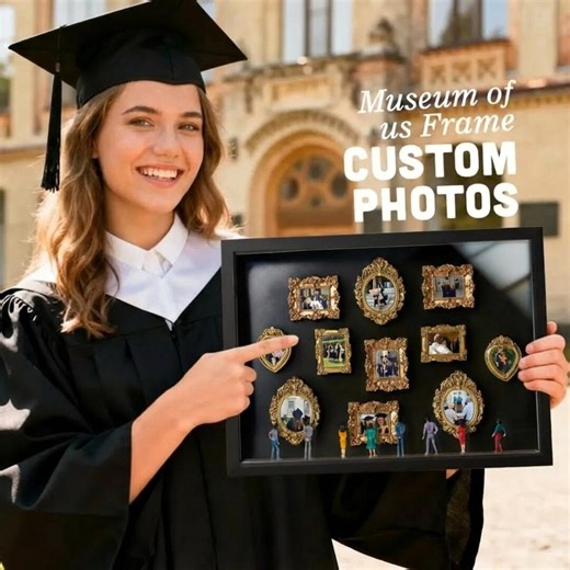 DIY Graduation Memory Shadow Box, Custom Mini Museum Frame, Personalized Gift, Class of 2026 Keepsake Decor, Senior Gift - Etsy