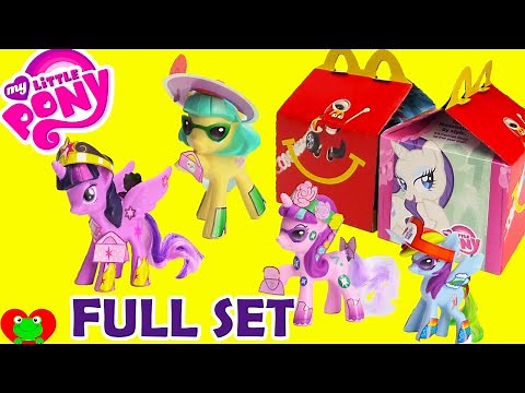 2016 McDonald's Happy Meal Toys My Little Pony