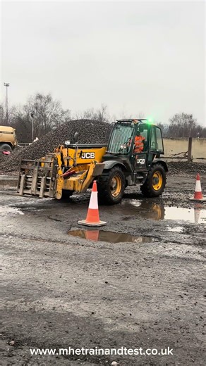 Telehandler training day 1 novice