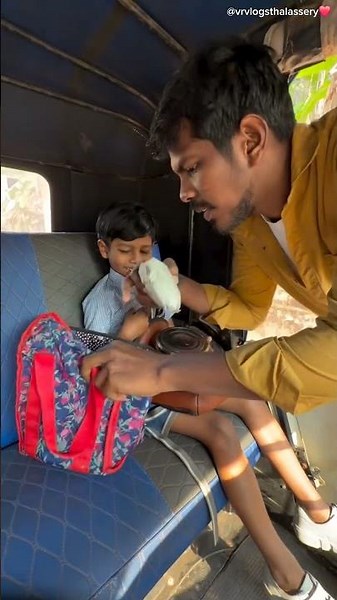 Unbelievable father Purchase special food for son 🥰