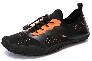 BECO waterschoenen Aqua venture - zwart/oranje - maat 38 | bol