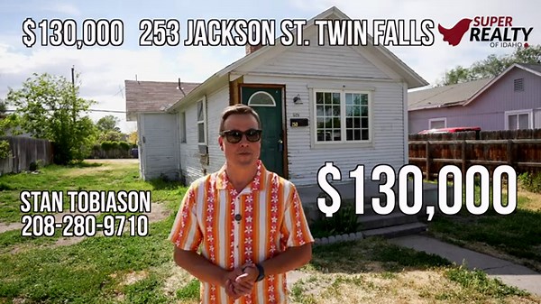 $130,000 Home for Sale in Twin Falls, Idaho. 253 Jackson St., Twin Falls, ID 83301. Fixer Upper.