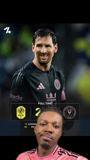 54K views · 6.6K reactions | Messi with a beautiful goal today but inter Miami lose vs Nashville in the mls playoffs #messi #goal #intermiami #football #Soccer #mls | Momo IZI Foot | Facebook