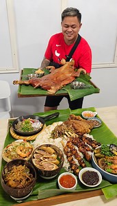 474K views · 10K reactions | Conchinillo + Boodle Fight #birthdayparty #kalamansikitchen | Kautol Mukbang | Facebook