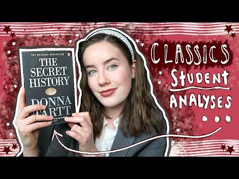 classics student analyses THE SECRET HISTORY by DONNA TARTT