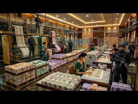 How Indian Rupees Are Made: Inside India’s Currency Printing Factory (Full Process)