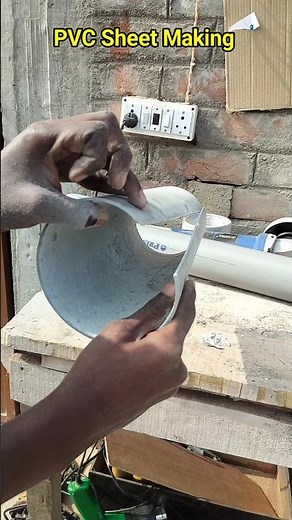 how to make PVC Sheet 😮 #pvc #diyprojects