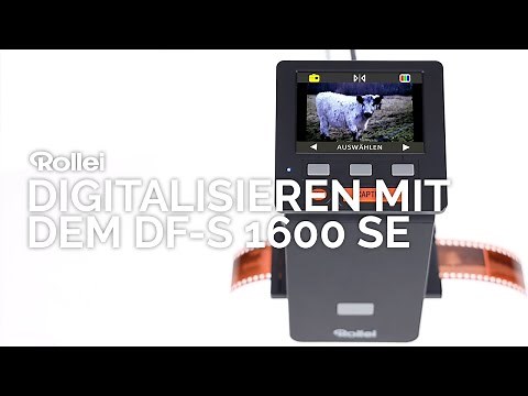 Negative digitalisieren mit dem Dia-Film-Scanner DF-S 1600 SE von Rollei 🎞