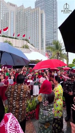 Luar biasa Suasan natal di Bundaran HI JAKARTA #shorts