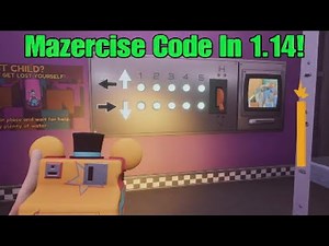New Mazercise Code In 1.14! Five Nights at Freddy's: Security Breach