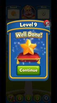 Royal Match Level 9 – No Booster Challenge 💀| #royalmatch #royalmatchshorts